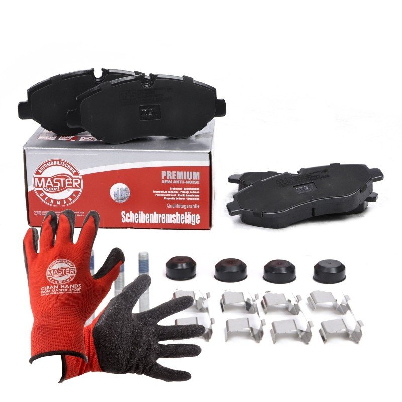 Brake Pad Set + Cleaner MASTER-SPORT 13046048262N-SET-MSP OE Ref 068006732AA MASTER SPORT