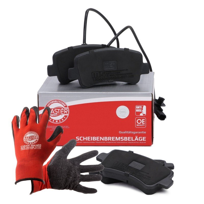 Brake Pad Set + Cleaner MASTER-SPORT 13046048582N-SET-MSP OE Ref 4406000Q0H MASTER SPORT