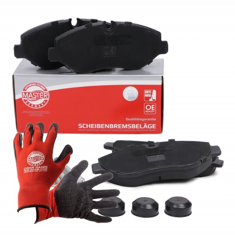 Brake Pad Set + Cleaner MASTER-SPORT 13046048772N-SET-MSP OE Ref 068006732AA MASTER SPORT
