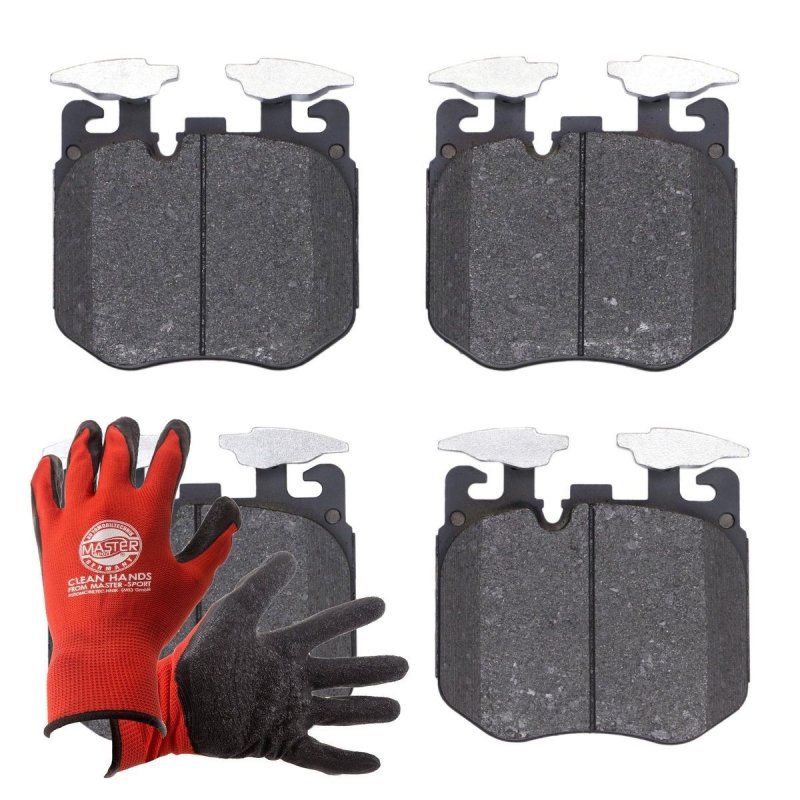 Brake Pad Set + Cleaner MASTER-SPORT 13046048962N-SET-MSP OE Ref 34106883510 MASTER SPORT