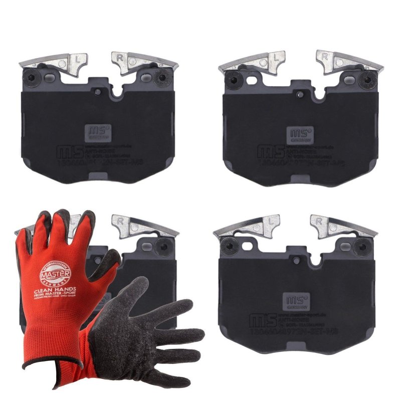 Brake Pad Set + Cleaner MASTER-SPORT 13046048972N-SET-MSP OE Ref 34116874430 MASTER SPORT
