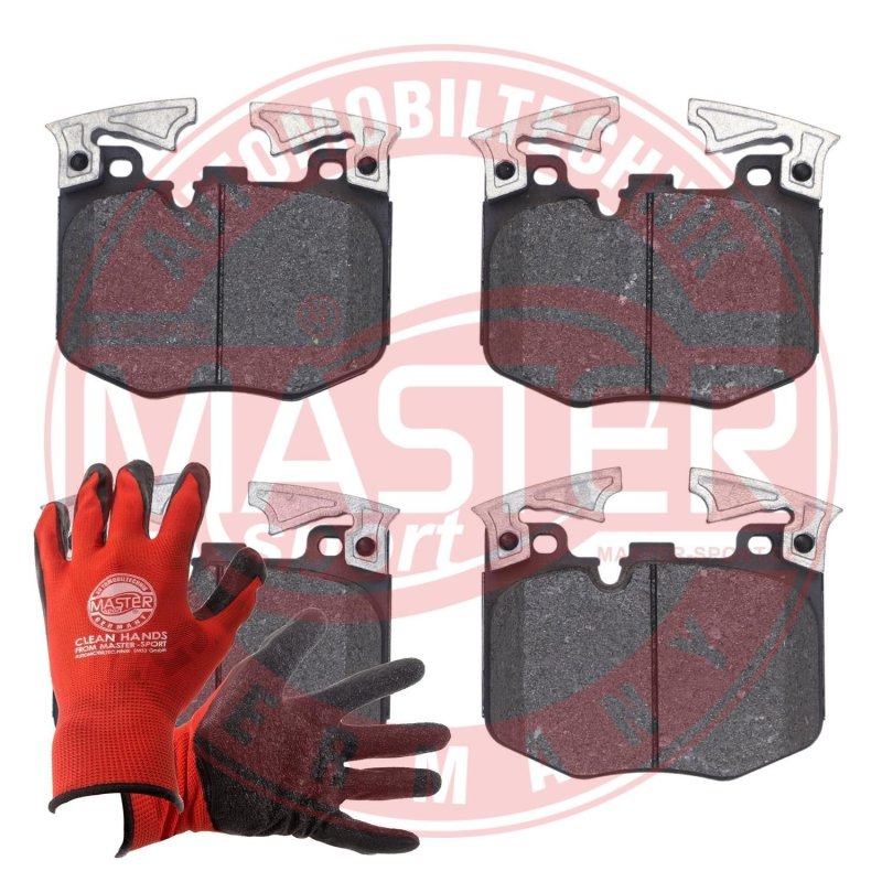 Brake Pad Set + Cleaner MASTER-SPORT 13046048972N-SET-MSP OE Ref 34116874430 MASTER SPORT