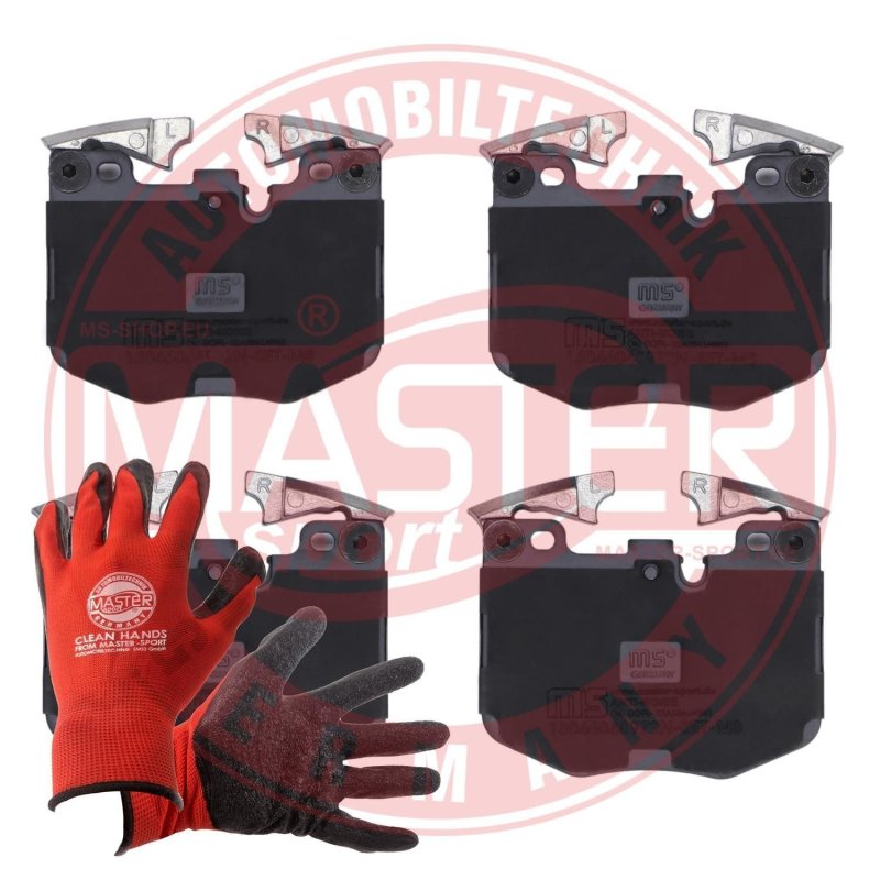 Brake Pad Set + Cleaner MASTER-SPORT 13046048972N-SET-MSP OE Ref 34116874430 MASTER SPORT