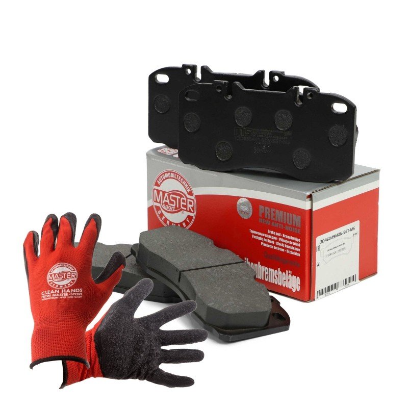 Brake Pad Set + Cleaner MASTER-SPORT 13046049142N-SET-MSP OE Ref 1906416 MASTER SPORT