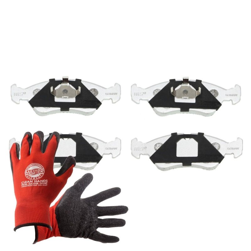 Brake Pad Set + Cleaner MASTER-SPORT 13046059252K-SET-MSP OE Ref 1605454 MASTER SPORT