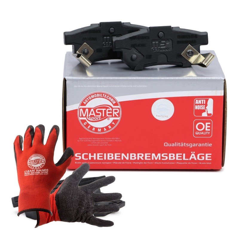 Brake Pad Set + Cleaner MASTER-SPORT 13046059982N-SET-MSP OE Ref 06022SP8000 MASTER SPORT