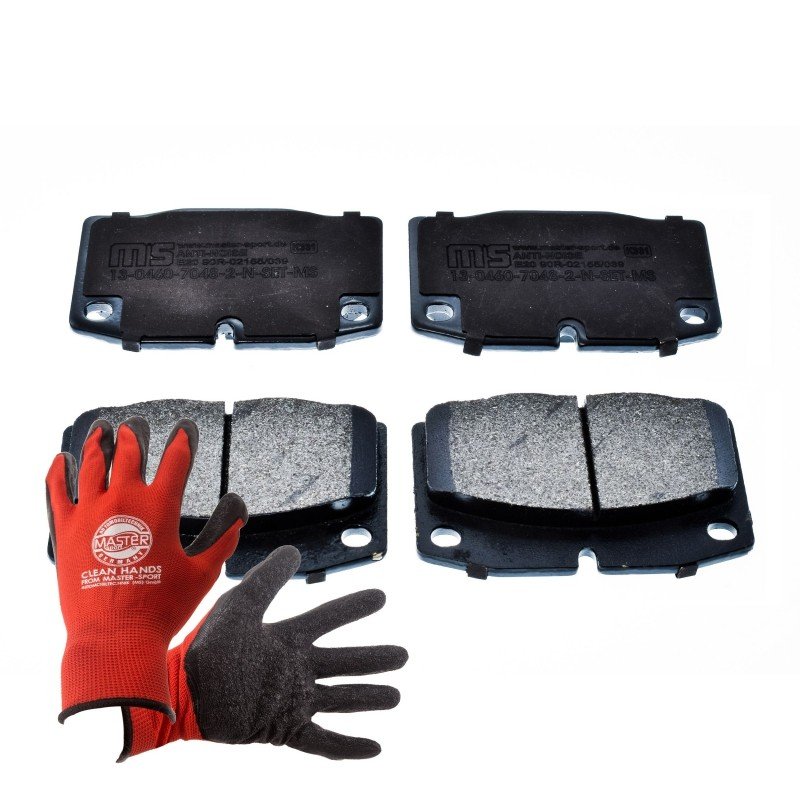 Brake Pad Set + Cleaner MASTER-SPORT 13046070482N-SET-MSP OE Ref 1605463 MASTER SPORT