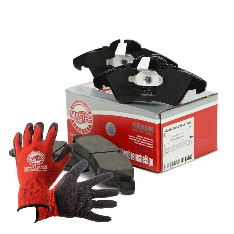 Brake Pad Set + Cleaner MASTER-SPORT 13046070822N-SET-MSP OE Ref 0024203920 MASTER SPORT