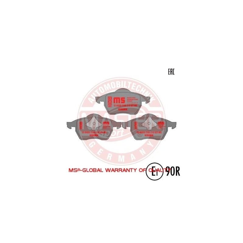 Brake Pad Set MASTER-SPORT 13046071102K-SET-MS OE Ref 4B0698151N MASTER SPORT