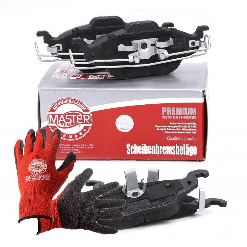 Brake Pad Set + Cleaner MASTER-SPORT 13046071152N-SET-MSP OE Ref 1605000 MASTER SPORT