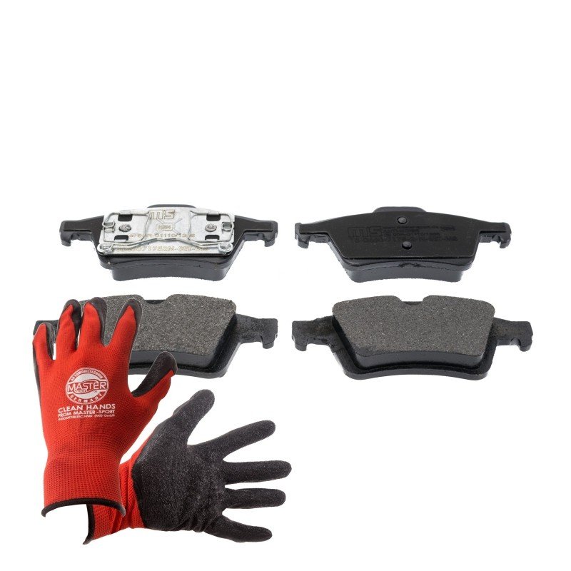 Brake Pad Set + Cleaner MASTER-SPORT 13046071752N-SET-MSP OE Ref 1233679 MASTER SPORT