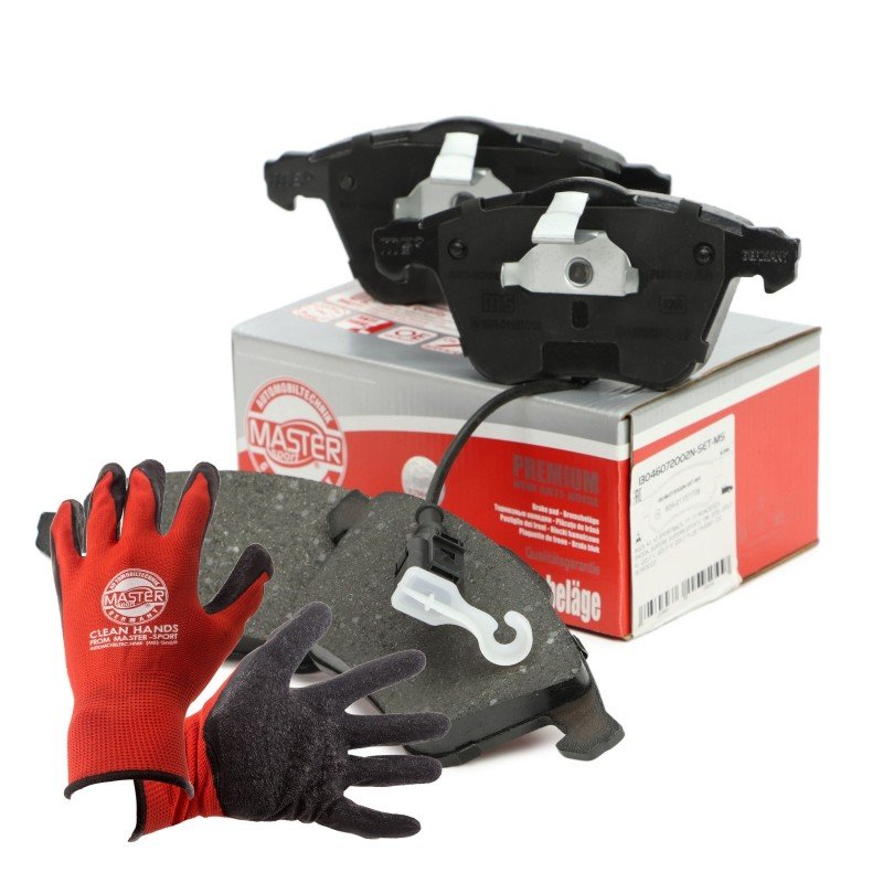 Brake Pad Set + Cleaner MASTER-SPORT 13046072002N-SET-MSP OE Ref 1K0698151B MASTER SPORT