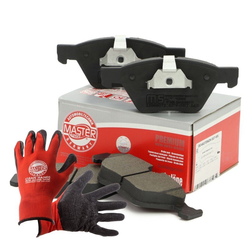 Brake Pad Set + Cleaner MASTER-SPORT 13046072162N-SET-MSP OE Ref 34116771868 MASTER SPORT