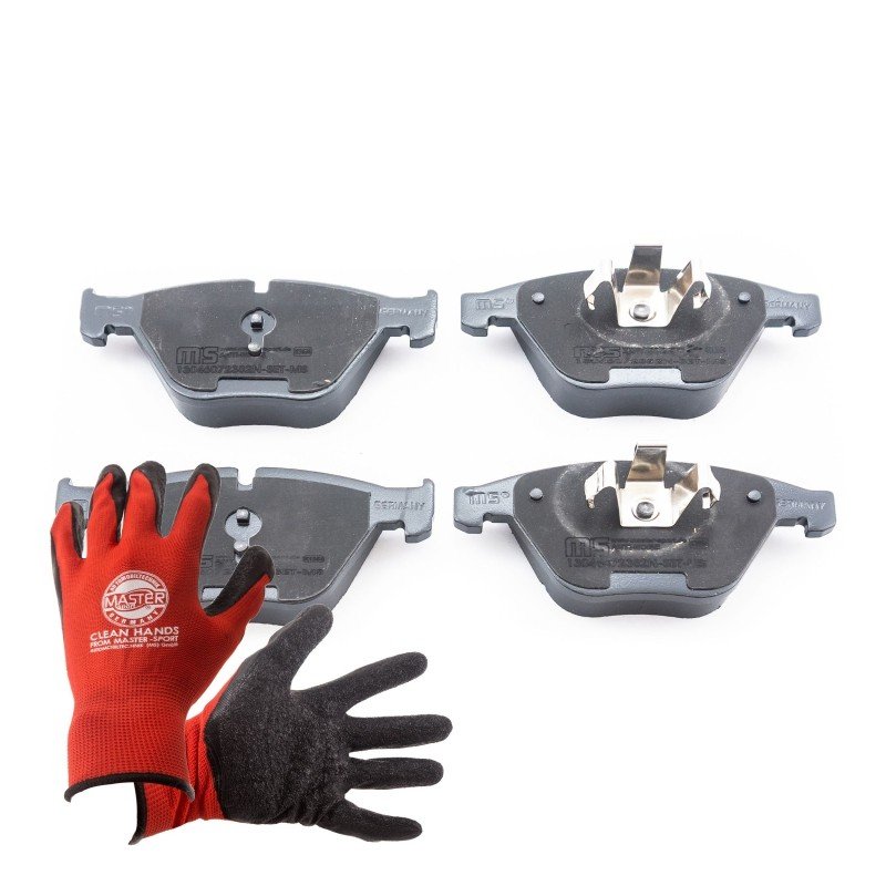 Brake Pad Set + Cleaner MASTER-SPORT 13046072382N-SET-MSP OE Ref 34116780711 MASTER SPORT
