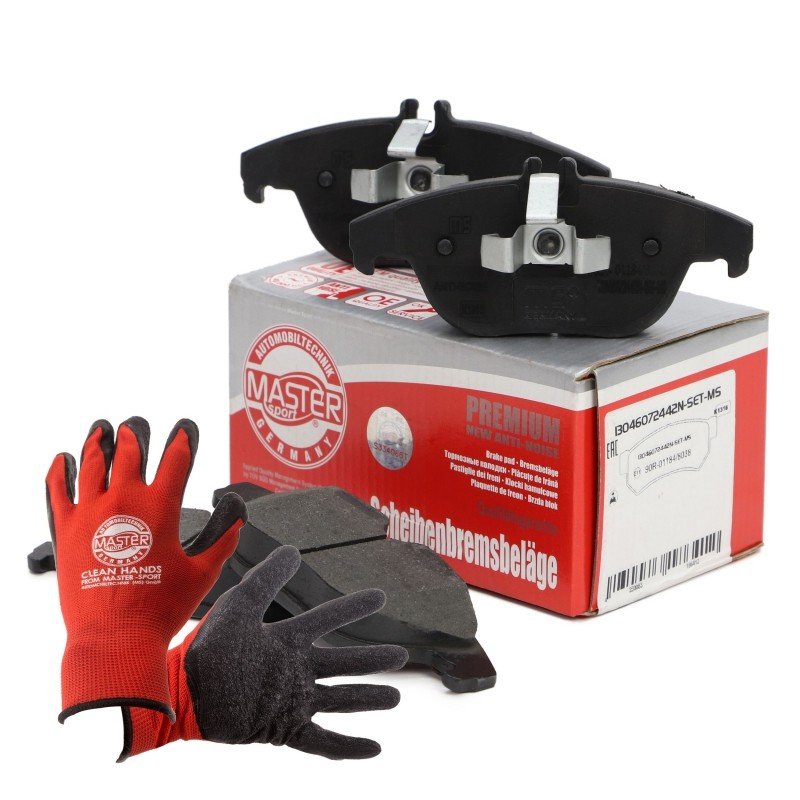 Brake Pad Set + Cleaner MASTER-SPORT 13046072442N-SET-MSP OE Ref 0054200720 MASTER SPORT