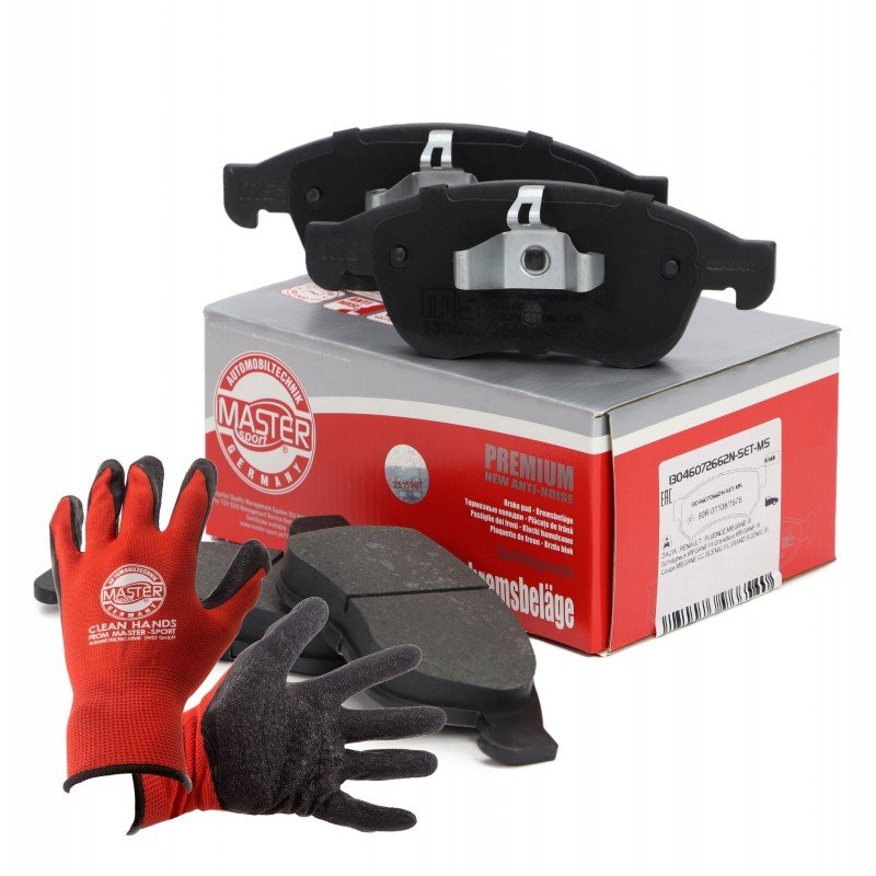 Brake Pad Set + Cleaner MASTER-SPORT 13046072662N-SET-MSP OE Ref 4106000Q1L MASTER SPORT