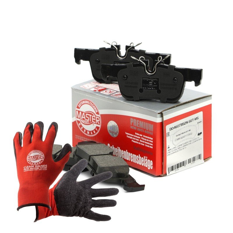 Brake Pad Set + Cleaner MASTER-SPORT 13046073152N-SET-MSP OE Ref 34216859917 MASTER SPORT