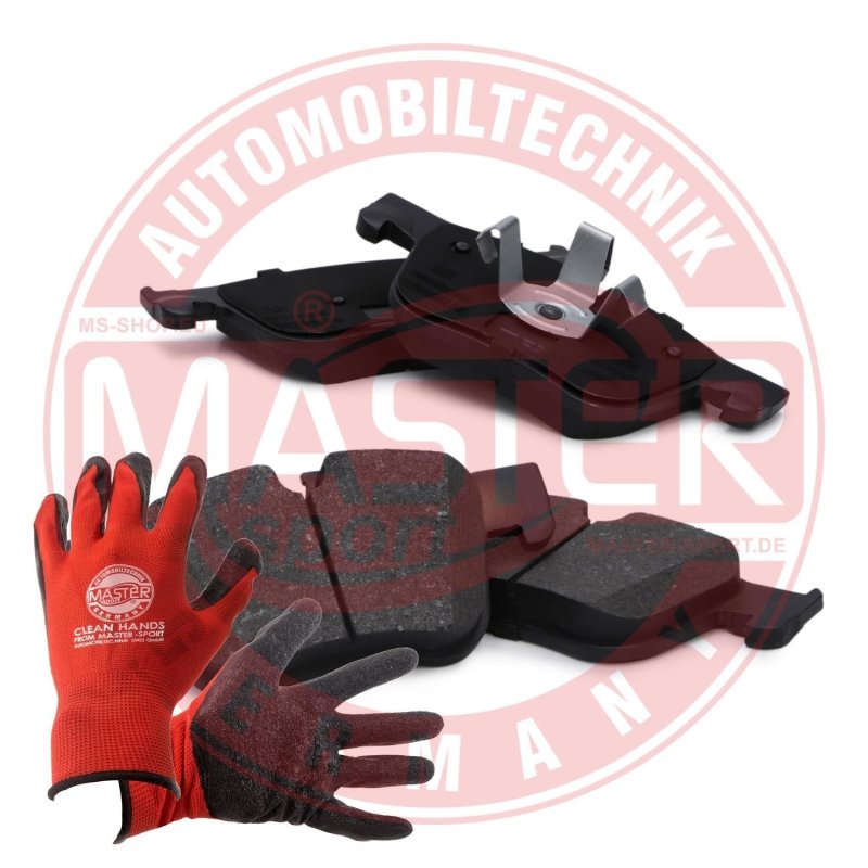 Brake Pad Set + Cleaner MASTER-SPORT 13046073392N-SET-MSP OE Ref 1623162380 MASTER SPORT
