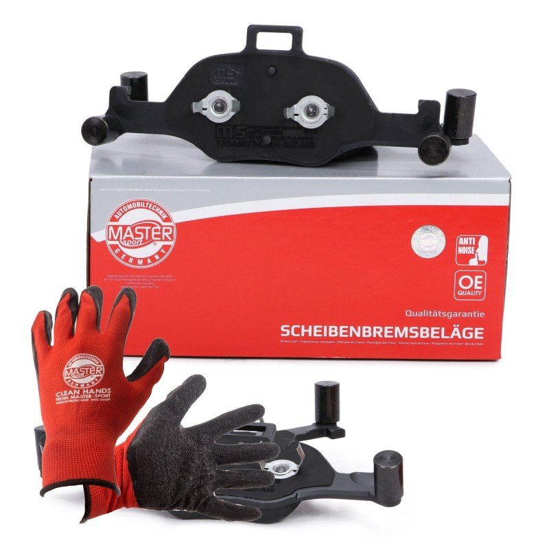Brake Pad Set + Cleaner MASTER-SPORT 13046073452N-SET-MSP OE Ref 34116875396 MASTER SPORT