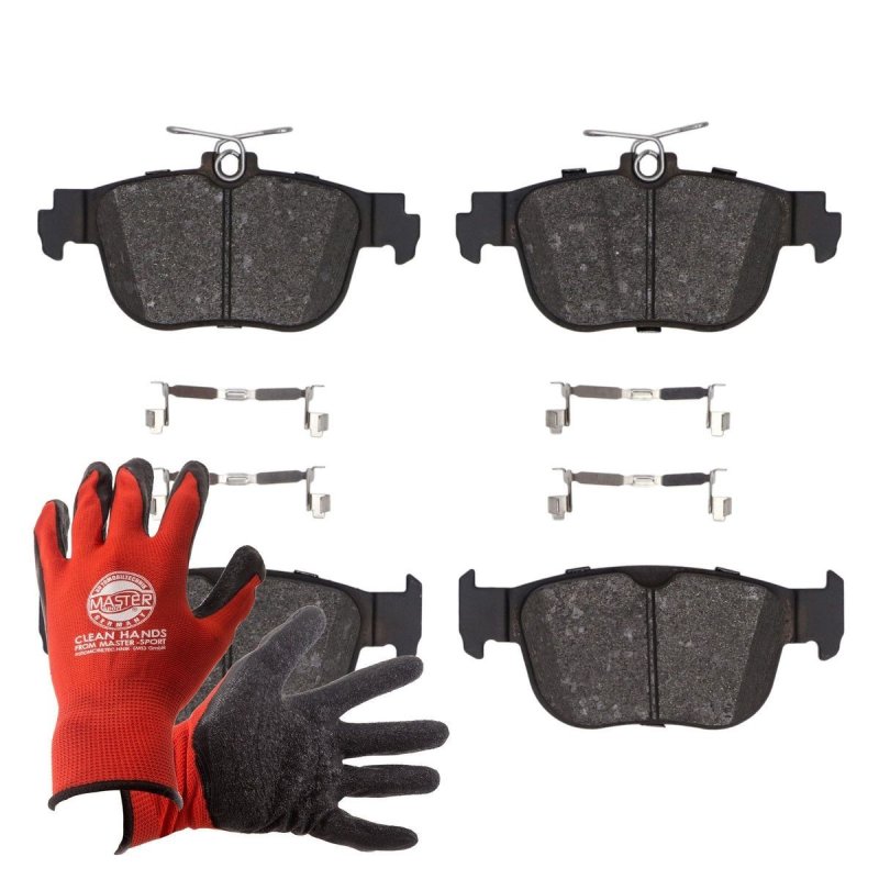 Brake Pad Set + Cleaner MASTER-SPORT 13046073542N-SET-MSP OE Ref 5WA698451G MASTER SPORT