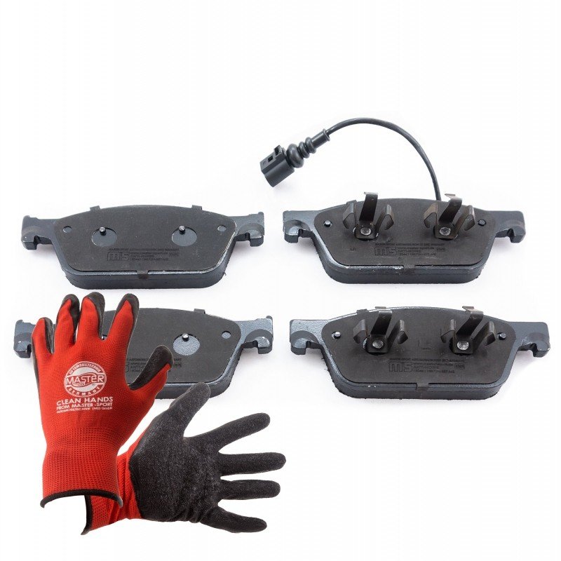 Brake Pad Set + Cleaner MASTER-SPORT 13046118872N-SET-MSP OE Ref 7E0698151 MASTER SPORT