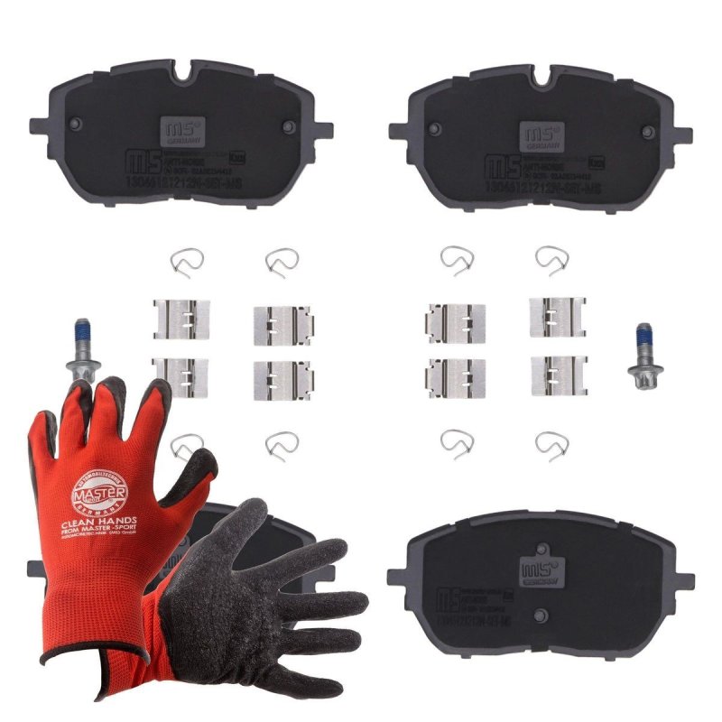 Brake Pad Set + Cleaner MASTER-SPORT 13046121212N-SET-MSP OE Ref 1647859680 MASTER SPORT