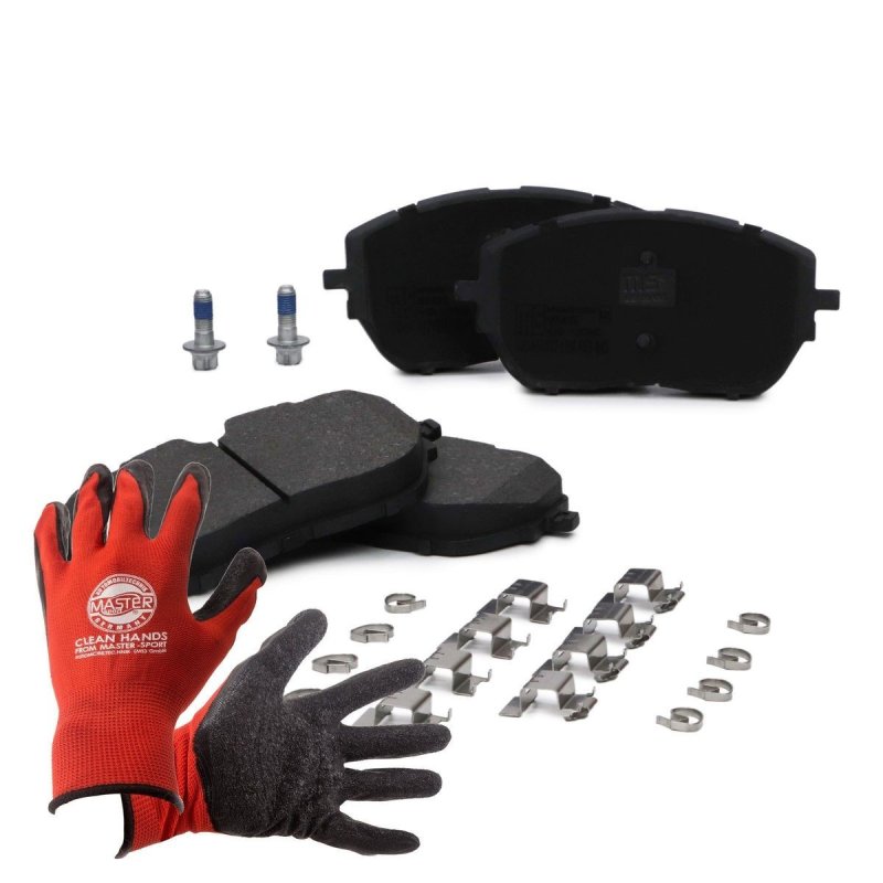 Brake Pad Set + Cleaner MASTER-SPORT 13046121212N-SET-MSP OE Ref 1647859680 MASTER SPORT