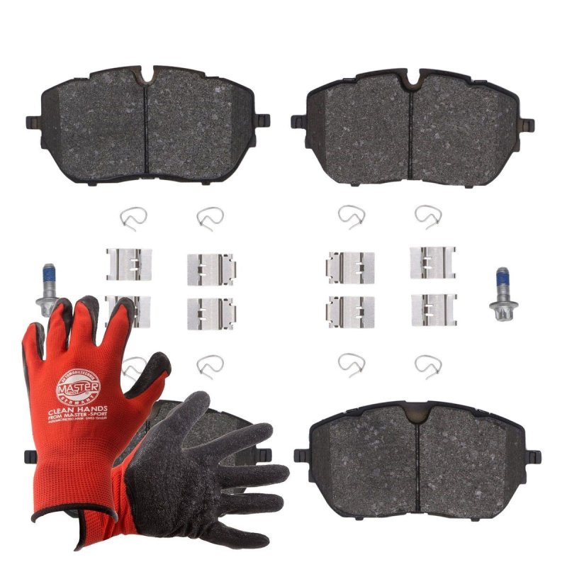 Brake Pad Set + Cleaner MASTER-SPORT 13046121212N-SET-MSP OE Ref 1647859680 MASTER SPORT