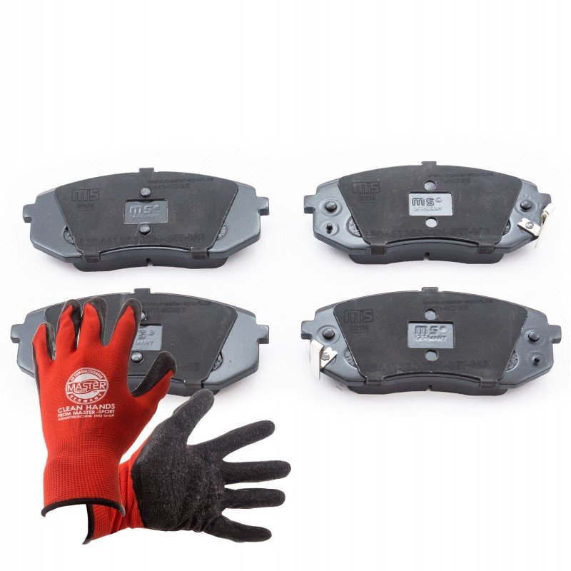 Brake Pad Set + Cleaner MASTER-SPORT 13046135302N-SET-MSP OE Ref 581012YA00 MASTER SPORT