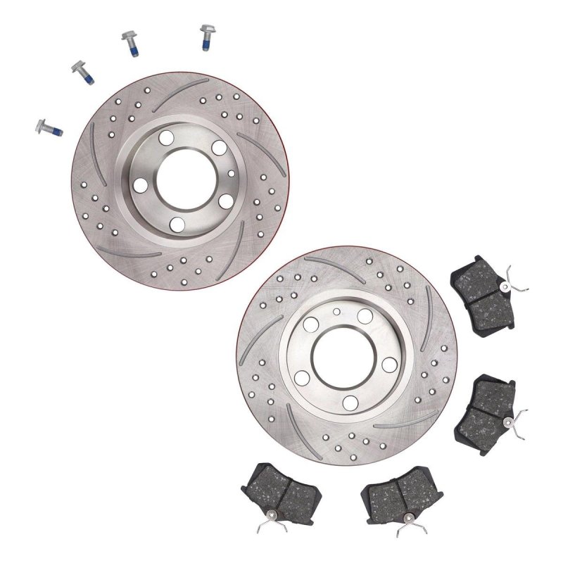 Brake Discs & Pads Set MASTER-SPORT 200921232 OE Ref 425241 MASTER SPORT