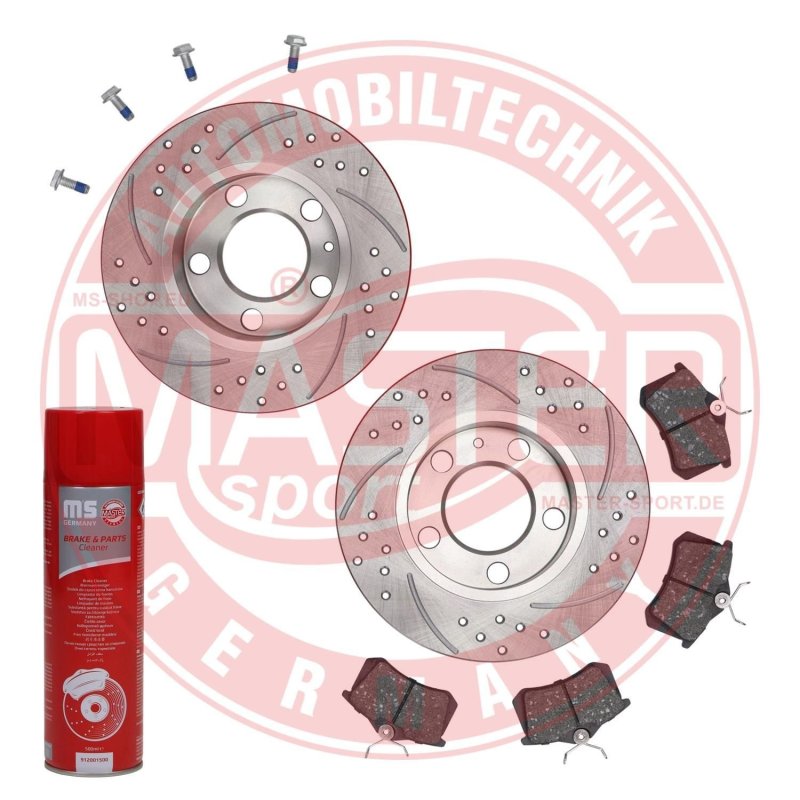 Brake Discs & Pads Set MASTER-SPORT 200921232P OE Ref 425241 MASTER SPORT