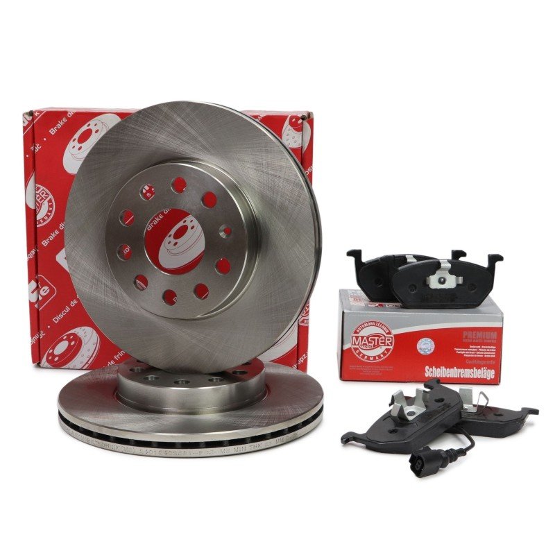 Brake Discs & Pads Set MASTER-SPORT 202402580 OE Ref 5Q0698151C MASTER SPORT