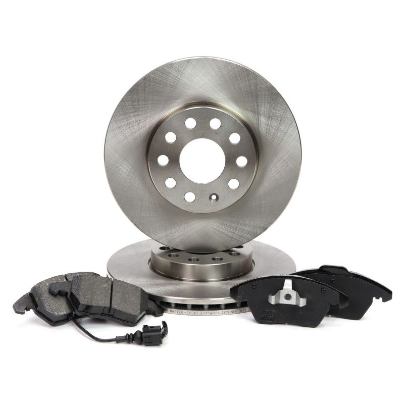 Brake Discs & Pads Set MASTER-SPORT 202501450 OE Ref 1K0615301T MASTER SPORT
