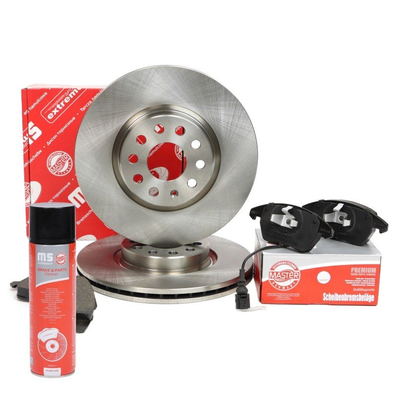 Brake Discs & Pads Set MASTER-SPORT 202501581P OE Ref 1K0615301AA MASTER SPORT