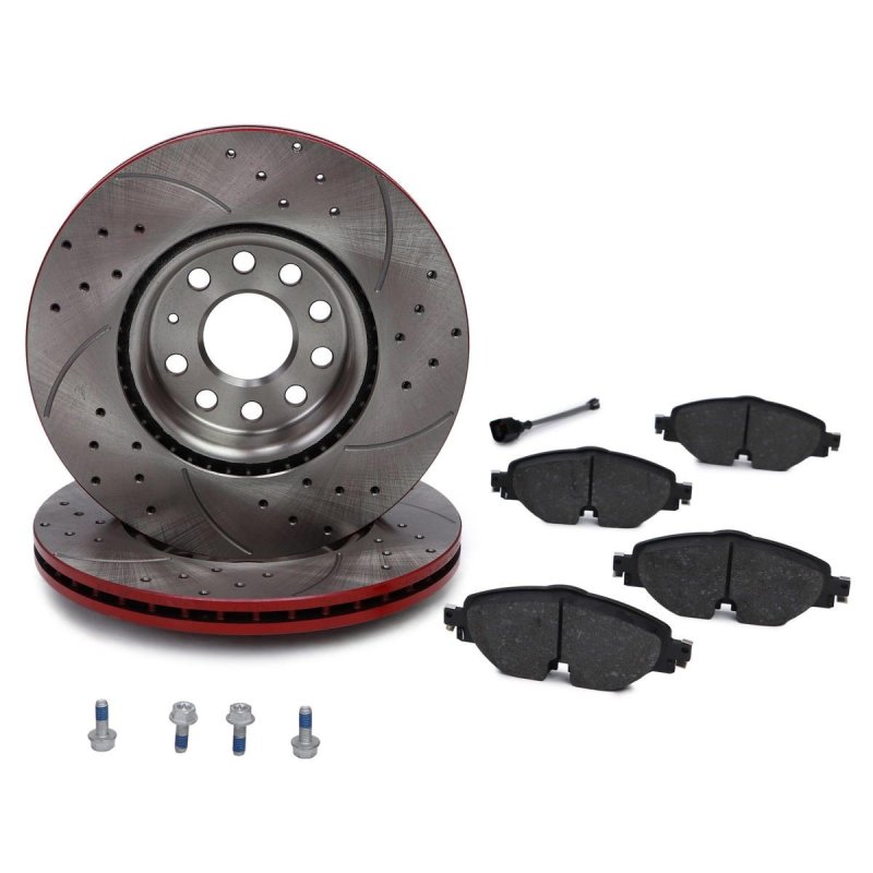 Brake Discs & Pads Set MASTER-SPORT 202521580 OE Ref 1K0615301AA MASTER SPORT