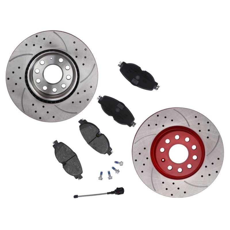 Brake Discs & Pads Set MASTER-SPORT 202521580 OE Ref 1K0615301AA MASTER SPORT