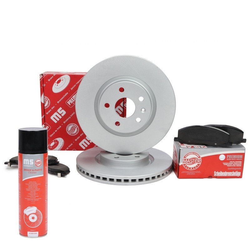 Brake Discs & Pads Set + Cleaner MASTER-SPORT 203002080P OE Ref 13501940 MASTER SPORT
