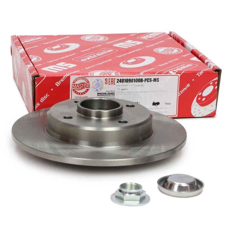 Brake Disc Set MASTER-SPORT 2401090100B-PCS-MS OE Ref 1619237980 MASTER SPORT