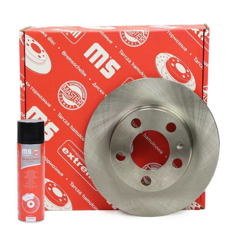 Brake Disc Set + Cleaner MASTER-SPORT 24010901231-PCS-MSP OE Ref 1J0615601C MASTER SPORT