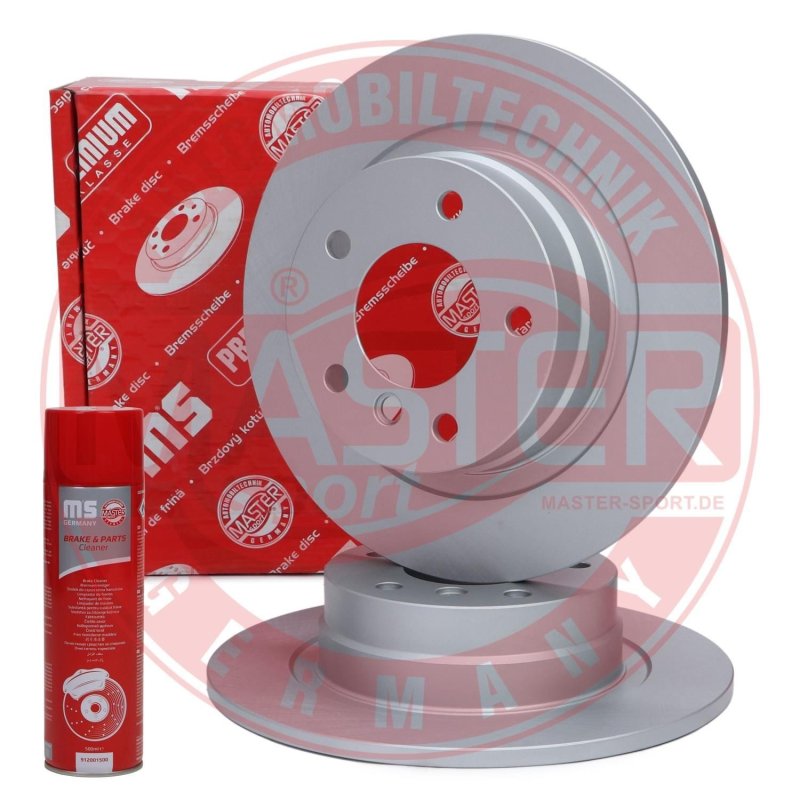 Brake Disc Set + Cleaner MASTER-SPORT 24011003151PR-SET-MSP OE Ref 34214031725 MASTER SPORT