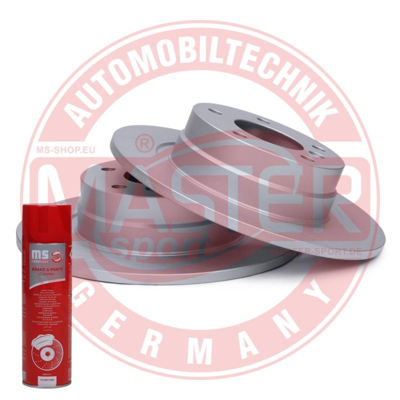Brake Disc Set + Cleaner MASTER-SPORT 24011003151PR-SET-MSP OE Ref 34214031725 MASTER SPORT