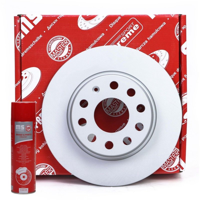 Brake Disc Set + Cleaner MASTER-SPORT 24011003561PR-PCS-MSP OE Ref 5N0615301 MASTER SPORT