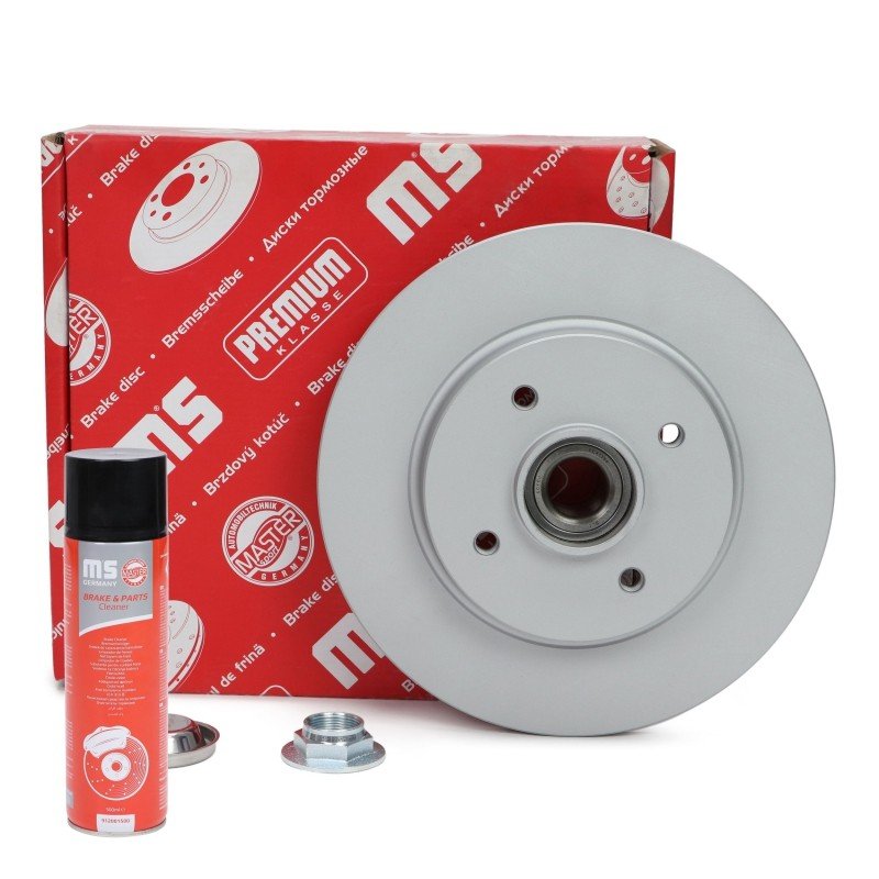 Brake Disc Set + Cleaner MASTER-SPORT 2401106128BPR-PCS-MSP OE Ref 424945 MASTER SPORT