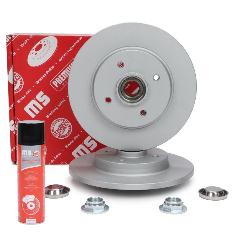 Brake Disc + Cleaner MASTER-SPORT 2401106128BPR-SET-MSP OE Ref 424945 MASTER SPORT