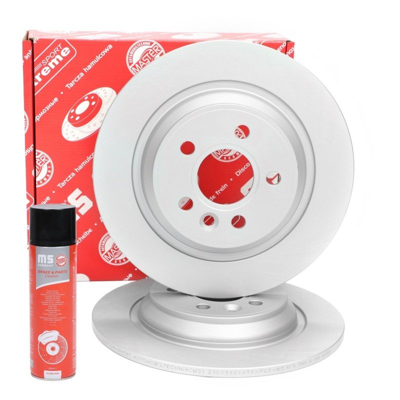 Brake Disc Set + Cleaner MASTER-SPORT 24011101471PR-SET-MSP OE Ref 13576781 MASTER SPORT