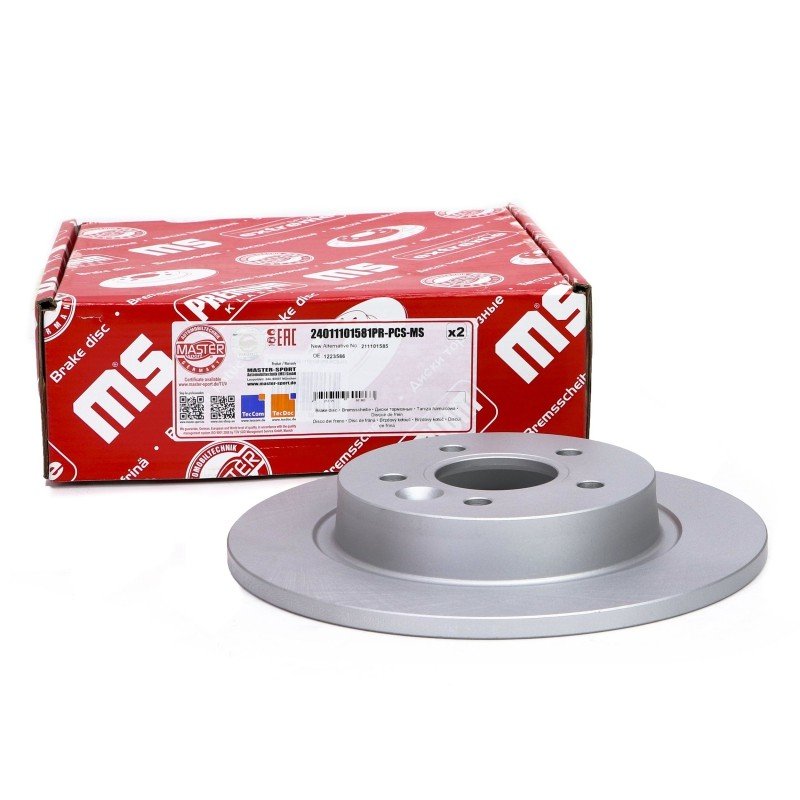Brake Disc Set MASTER-SPORT 24011101581PR-PCS-MS OE Ref 1223566 MASTER SPORT