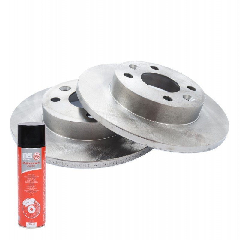 Brake Disc + Cleaner MASTER-SPORT 24011201161-SET-MSP OE Ref 6001547684 MASTER SPORT