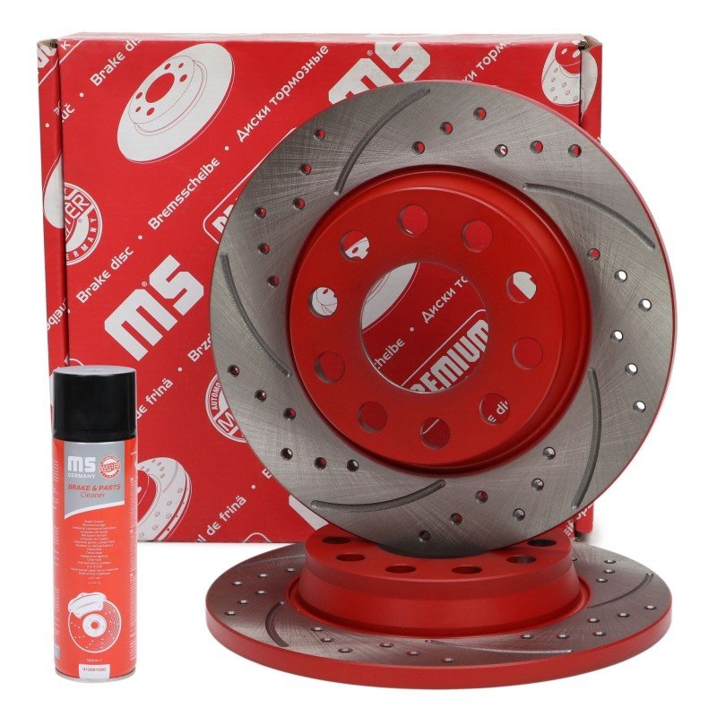 Brake Disc + Cleaner MASTER-SPORT 24011201481SE-SET-MSP OE Ref 8E0615601Q MASTER SPORT