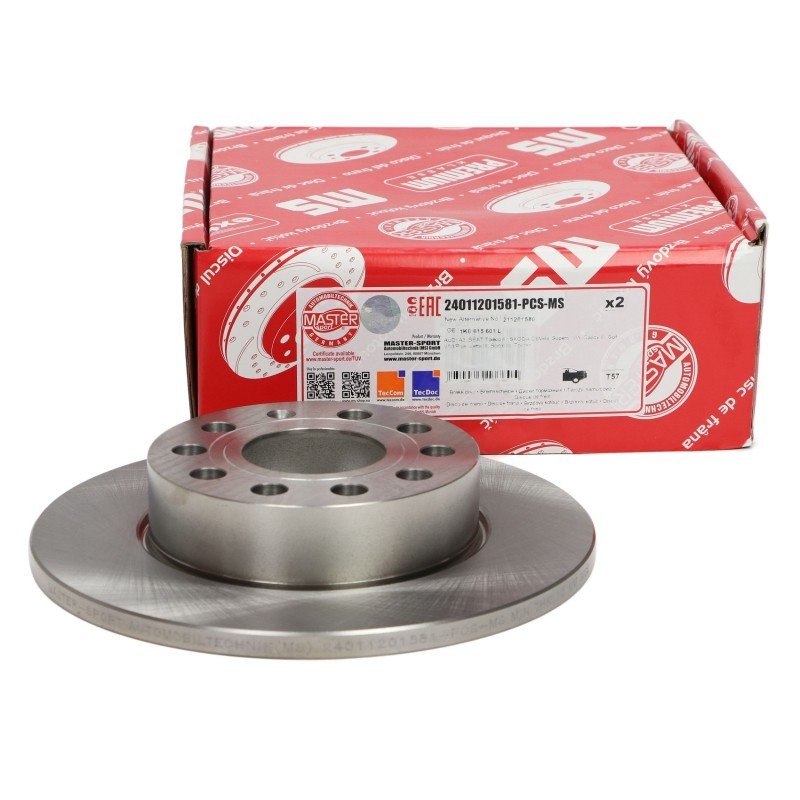 Brake Disc Set MASTER-SPORT 24011201581-PCS-MS OE Ref 1K0615601AJ MASTER SPORT