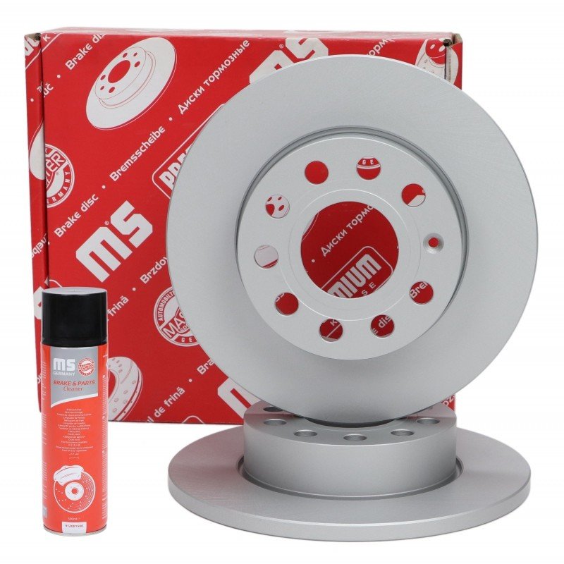 Brake Disc + Cleaner MASTER-SPORT 24011201581PR-SET-MSP OE Ref 1K0615601AJ MASTER SPORT